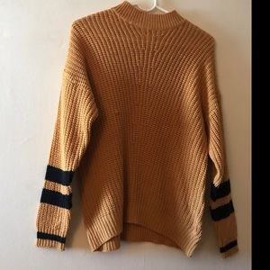 Small mustard yellow sweater
